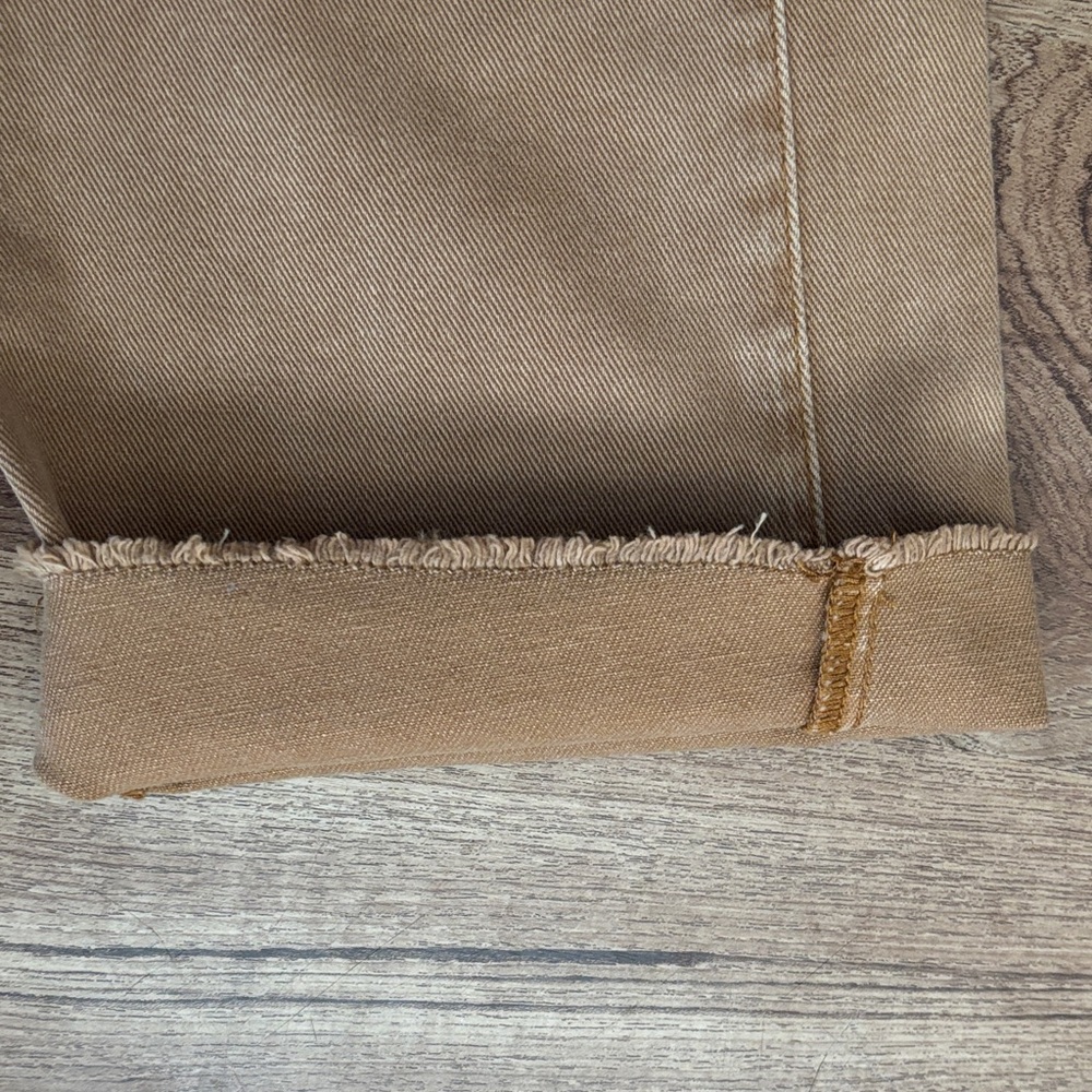 Vervet Distressed Tan Boyfriend Jeans- Size 31 - Picture 6 of 9